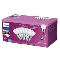 Philips dimmable LED PAR spot light bulbs - 6 Pack