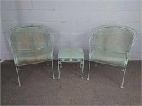 2x The Bid 1960's Wrought Iron Chairs + Bonus