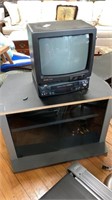 Sharp TV, Sharp VCR, TV stand