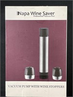 NAPA wine saver professional vacuum seal