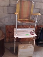 FOLDING LAWN CHAIR- BED DESK- PORTABLE SEWING