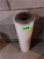 ROLL OF HEAVY CLEAR PLASTIC