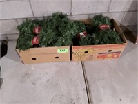 2 X'S BID  BOXES OF CHRISTMAS GARLAND