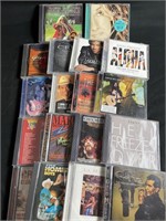 Lot of 18 assorted music CDs