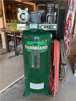 3.4hp 60 gallon farmhand compressor & hoses