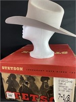Stetson Mist Grey 6x Felt Cowboy Hat