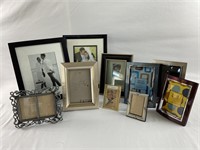 Lot of ten assorted of picture frames
