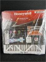 Lot of four Honeywell 12 X 12 X 1 air filters