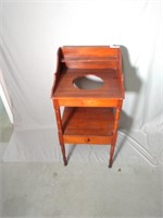 Early Cherry Wood Washstand