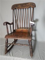 Antique Boston Rocking Chair
