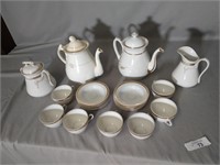 Antique White Ironstone Teapots & More