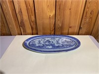 Antique Porcelain Oriental Fish Plate