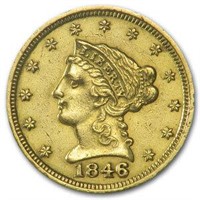 $2.5 Gold Liberty Random Date -