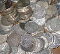 Coin Dealers Lot of 33 Mixed Peace/Morgan Dollars
