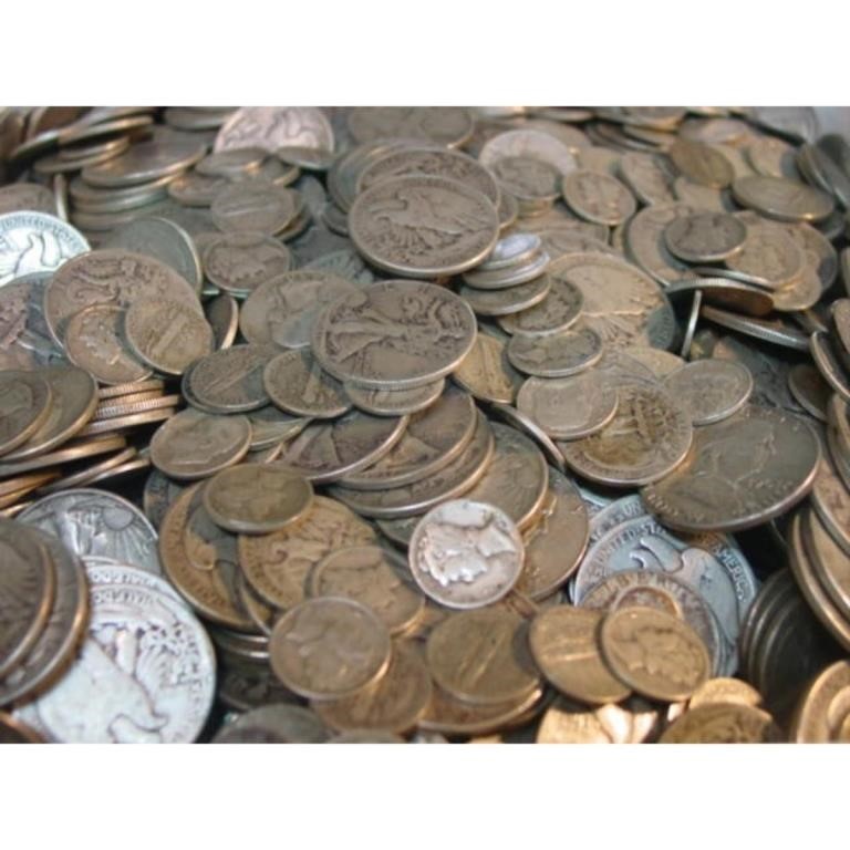HB-8/1- Gold $20 Coins - Silver - Bulk Lots - Silver Dollar