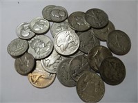 $10 face Value Mixed 90% Silver Coins