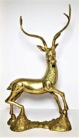 Oversized Brass Deer
