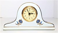 Elgin Dresser Top Clock with Ceramic Painted Case