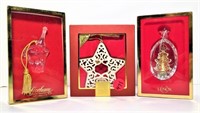 Lenox & Gorham Crystal Ornaments