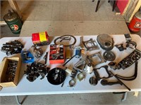 Table of car parts