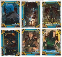 Lot of 6 Guardians of the Galaxy 2 Bronze parallel