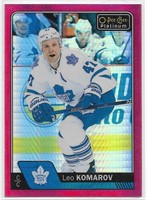 Leo Komarov OPC Platinum Red Prism #d 181/199