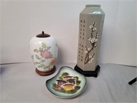 Asian Style Glass / Pottery / Vase