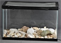 Aquarium Fish Tank with Seashells, Shells