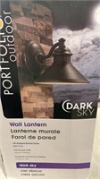 Portfolio Outdoor wall lantern dark sky oil