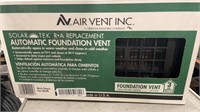 Air Vent Inc. solar tek replacement automatic