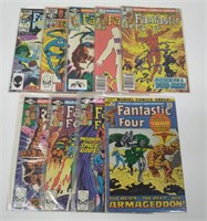 Lot of 9 Fantastic Four Comic Books
