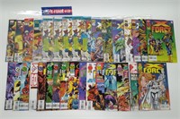 Lot of 32 Marvel X-Force Comic Books
