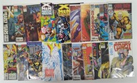 Lot of 20 Various Marvel Comic Books