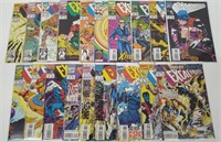 Lot of 19 Marvel Excalibur Comic Books