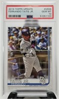 2019 Topps Update Fernando Tatis PSA Graded 10