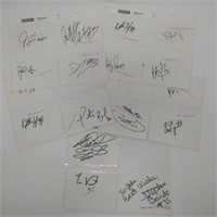 Lot of Assorted Sports Autographs