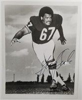 George Salas Chicago Bears Signed Photograph