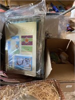 craft items including kids’ play scrapbook items