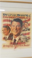 Ronald Reagan Poster Art signed by Artist