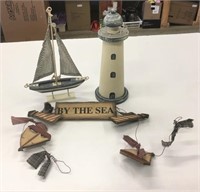 Lighthouse & Sailboat Items