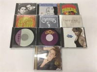 10 Assorted Music CDs