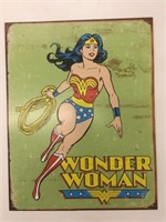 Metal Wonder Woman 12x16" Wall Art