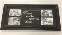 Friends Are The Family We Choose Photo Frame