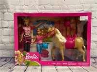 New Barbie Equestrian Center Dolls and Pony