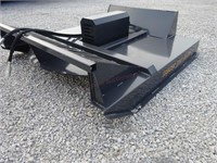 Unused 72" Wolverine Skid Steer Mount Grass Cutter