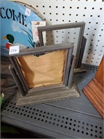 2 Antique Swing Photo Frames