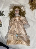 Porcelain Doll  Champaign Dress