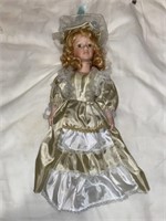 Porcelain Doll, Blonde, Champaign White AS-IS