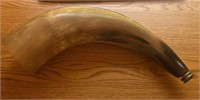 VINTAGE COW HORN WITH MOUTHPIECE