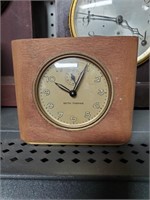 Seth Thomas Alarm Wooden Clock